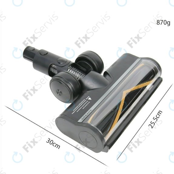 Podlahová hubica s valcovou kefou, Čierna pre Xiaomi Dreame R10, R20, R30, T20, T30