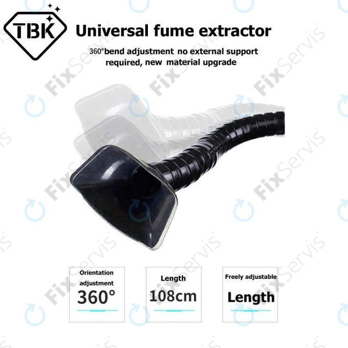 TBK Smoking Apparatus Laser Smoker - Odsávačka Dymu Počas Spájkovania