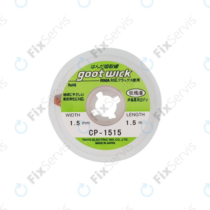 Goot CP-1515 - Lanko na Odsávanie Cínu - 1.5mm