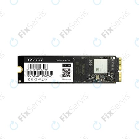 Oscoo ON900A PCIe - SSD 512GB - MacBook Air, Pro (Late 2013 - 2017)