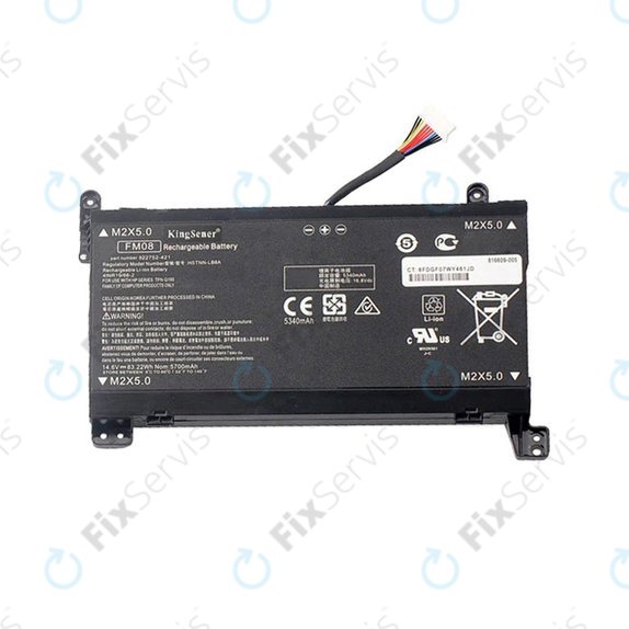 HP Omen 17-an012nc - Batéria Li-Ion 14.4V 5700mAh