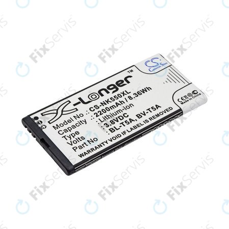 Batéria pre Nokia Lumia 730, 2200mAh, Li-Ion, 3.8V, BL-T5A, HQ