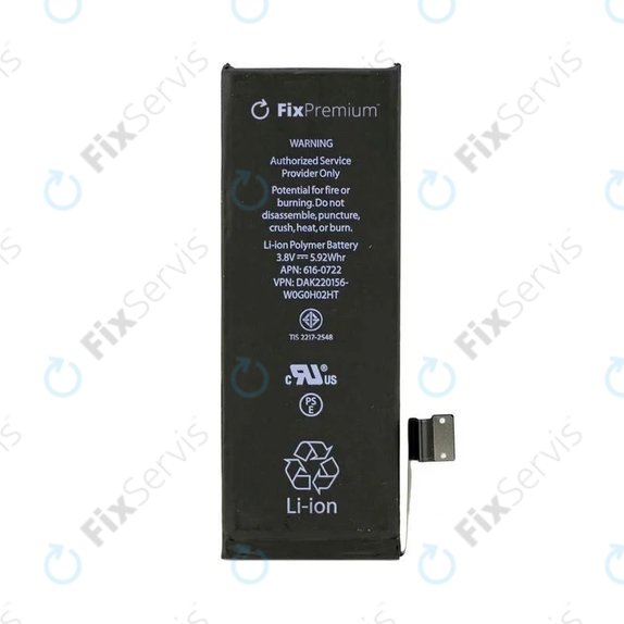 Batéria pre iPhone 5S, 1560mAh, FixPremium