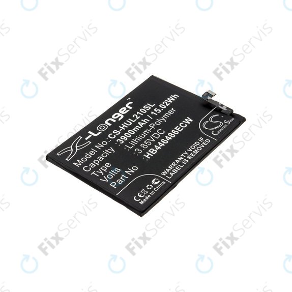 Batéria pre Huawei P Smart Pro 2019, 3900mAh, Li-Pol, 3.85V, HB446486ECW, HQ