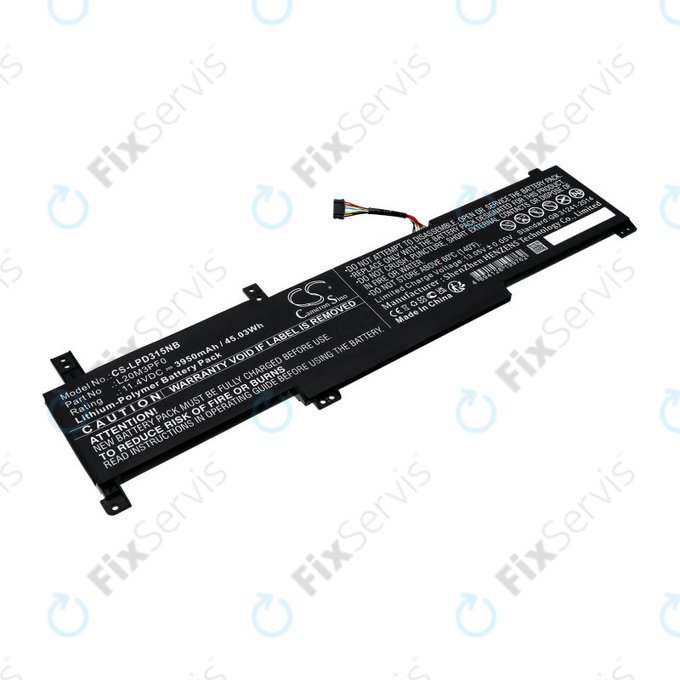 Batéria pre Lenovo IdeaPad 3-series, 3950mAh, Li-Pol, 11.4V, L20M3PF0, HQ