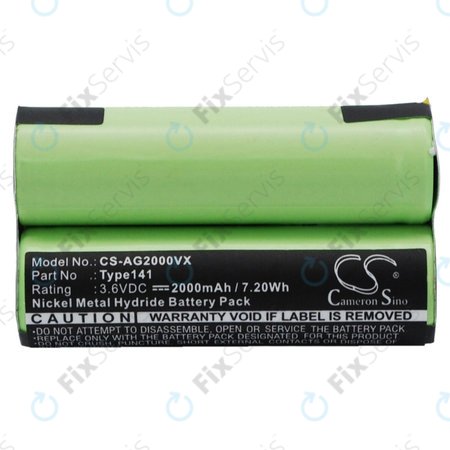 AEG Electrolux Junior 2.0 - Batéria Type141 Ni-MH 3.6V 2000mAh HQ