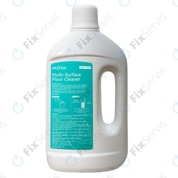 Čistiaci prostriedok na tvrdé podlahy, 1l pre Dreame Bot L10s Ultra, L20 Ultra, L30 Ultra, Xiaomi Robot Vacumm S20