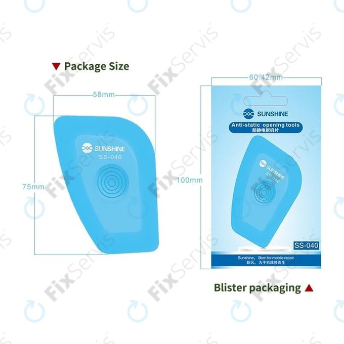 Sunshine SS-040 - ESD Antistatický Otvárací Tool