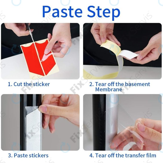 Xiaomi Mi Electric Scooter 1S, 2 M365, Essential, Pro, Pro 2 - Reflexné Nálepky (B)