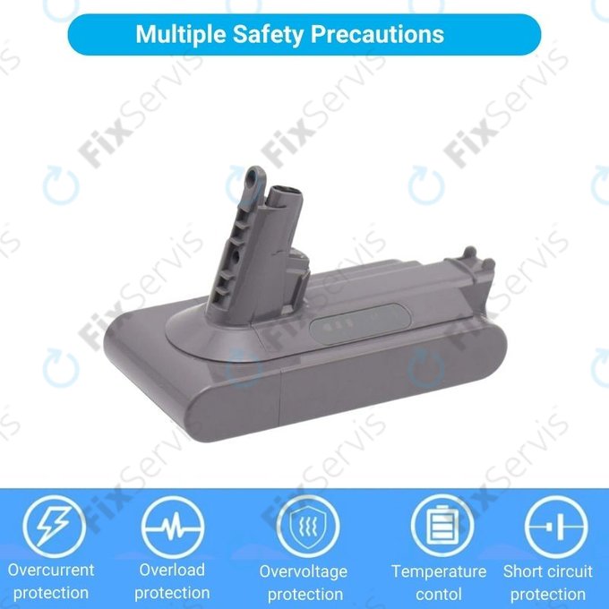 Dyson V10 - Batéria 969352-02, SV12, 206340 Li-Ion 25.2V 2500mAh