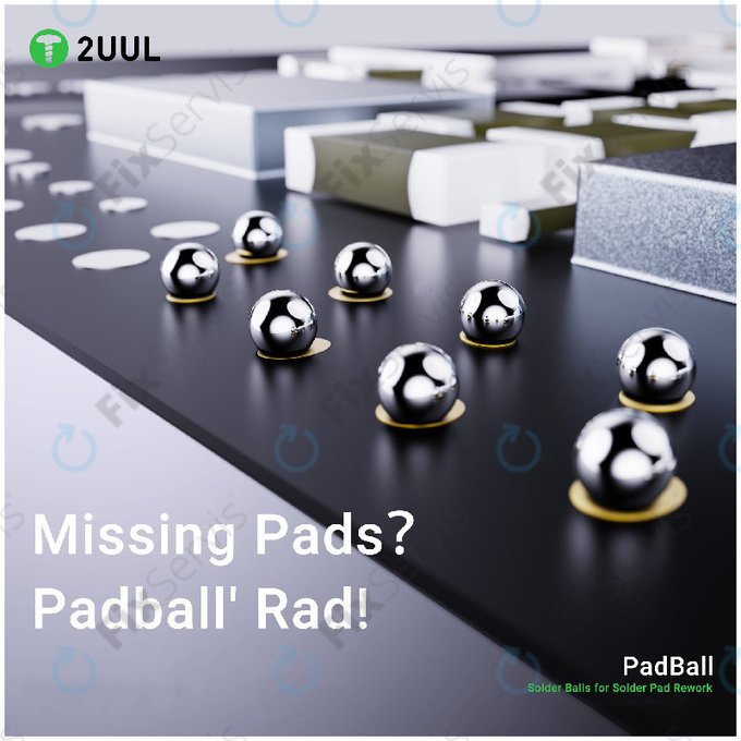 Spájkovacie guľôčky pre iPhone, 2UUL PB01