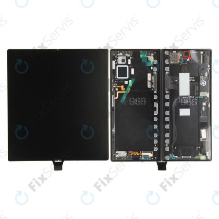 Samsung Galaxy Z Fold 7 F966B - LCD Displej + Dotykové Sklo + Rám (Jetblack) - GH82-37548C Genuine Service Pack