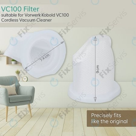 Vorwerk Kobold VC100 - Prachový Filter