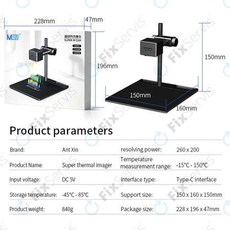 MaAnt 3D Super IR Cam - Termokamera