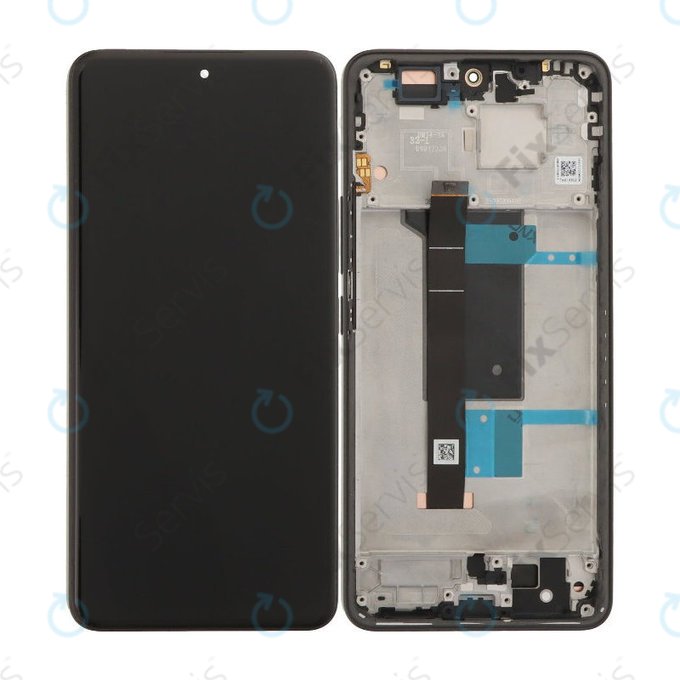 Displej OLED pre Xiaomi Redmi Note 15 Pro 4G, Dotykové sklo s rámom