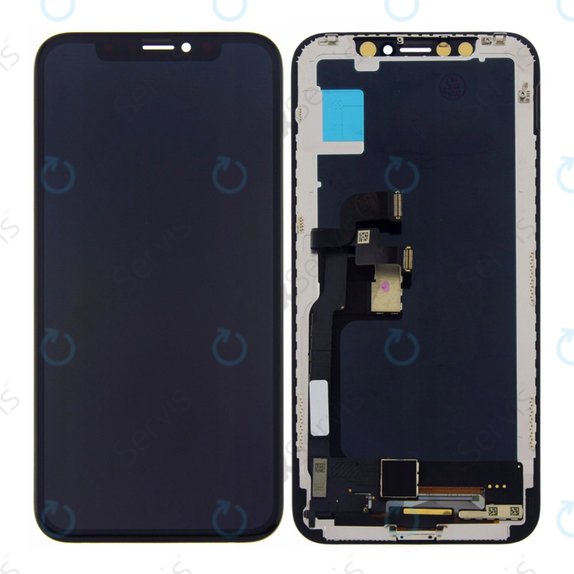 Apple iPhone X - LCD Displej + Dotykové Sklo + Rám TFT (5 Pack)
