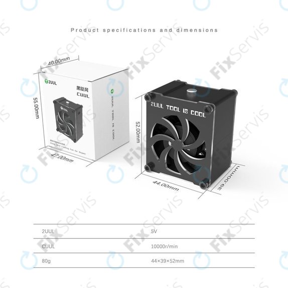 2UUL - Mini Ventilátor