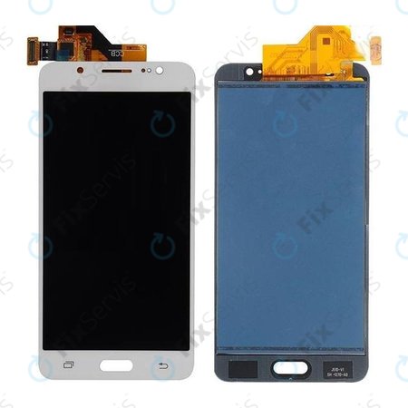 Samsung Galaxy J5 J510FN (2016) - LCD Displej + Dotykové Sklo (White) TFT