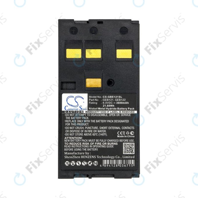 Batéria pre Leica 400, 3600mAh, Ni-MH, 6V, GEB121, HQ