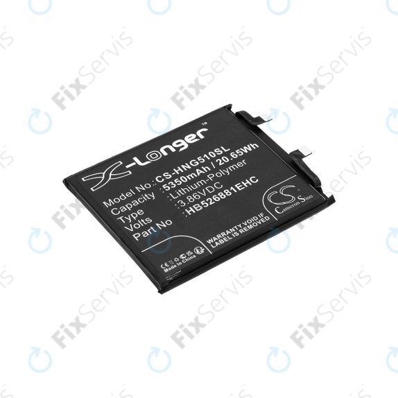 Batéria pre Honor Magic 5 Pro, 5350mAh, Li-Pol, 3.86V, HB526881EHC, HQ