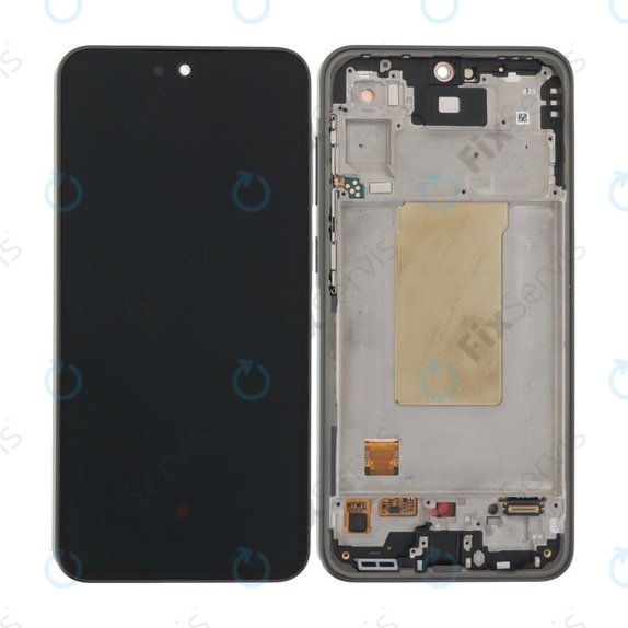 Samsung Galaxy A36 A366E - LCD Displej + Dotykové Sklo + Rám (Awesome Black) TFT