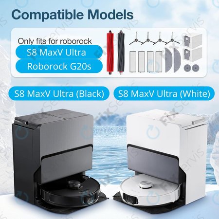 Xiaomi Roborock G20s, S8 MaxV Ultra - Rozšírená sada