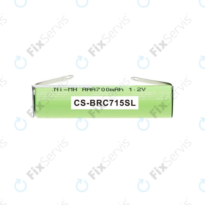 Batéria pre Philips Norelco QC5055, Braun FreeControl 1715, 700mAh, Ni-MH, 1.2V, 4HGAE-LFU, HQ