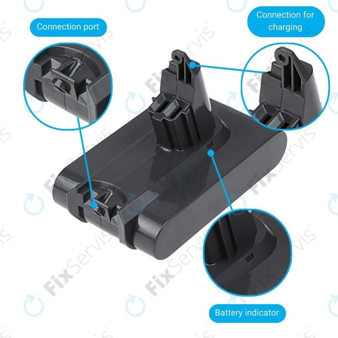 Dyson DC-series, V6 - Batéria 965874-02 Li-Ion 21.6V 2500mAh HQ