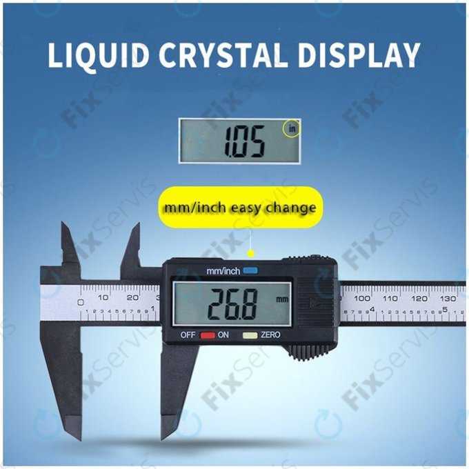 ProStormer - Posuvné Meradlo - Šuplera Plastová (150mm)