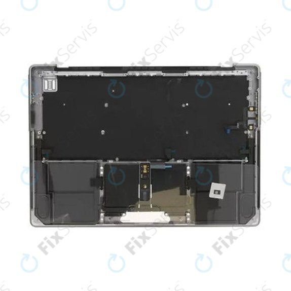Horný rám klávesnice pre MacBook Pro 14", A2442 (Late 2021), A2779 (Early 2023), s klávesnicou US a batériou, Space Gray, 661-32210, Genuine Apple