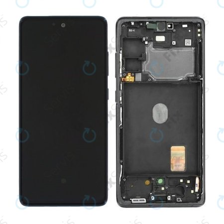 Samsung Galaxy S20 FE G780F - LCD Displej + Dotykové Sklo + Rám (Cloud Navy) - GH82-24220A, GH82-24219A, GH82-31328A, GH82-31329A, GH82-31321A Genuine Service Pack
