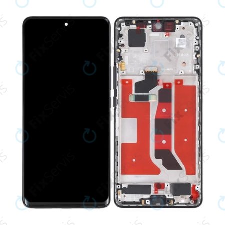 Honor 50 - LCD Displej + Dotykové Sklo + Rám (Midnight Black) OLED