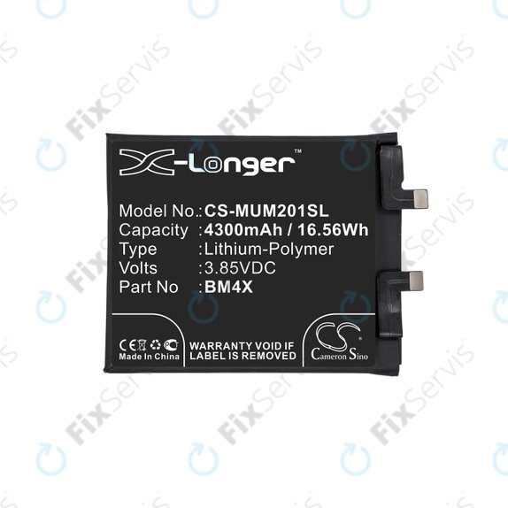 Xiaomi Mi 11 - Batéria BM4X 4300mAh HQ