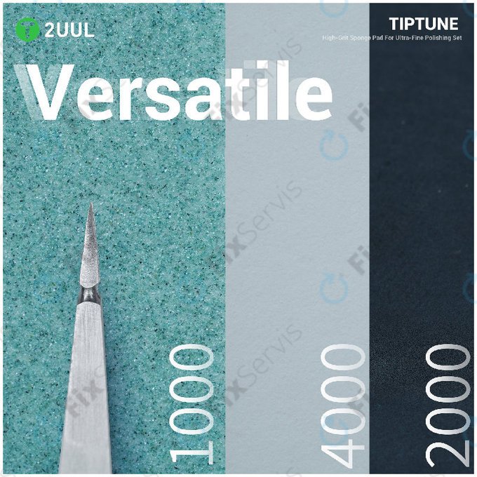 Sada mikro-brúsnych podložiek na jemné leštenie, 2UUL FM02