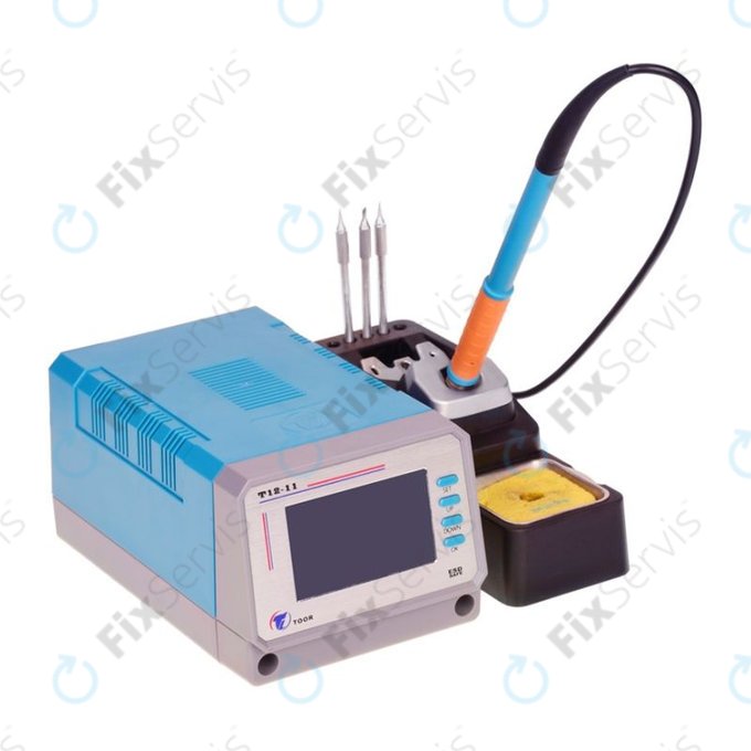 Toor T12-11 - Digitálna Spájkovacia Stanica (pre Bezolovnaté Spájkovanie) - 75W