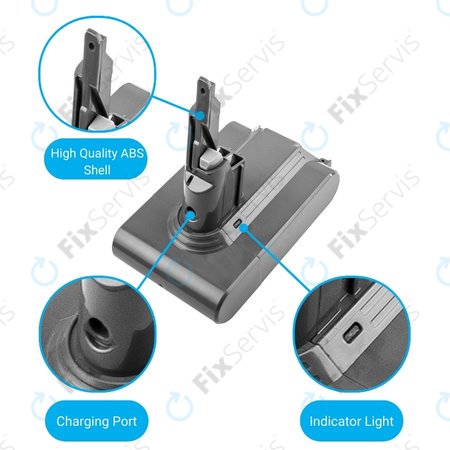 Dyson V7 - Batéria 968670-02, 968670-03 Li-Ion 21.6V 4000mAh