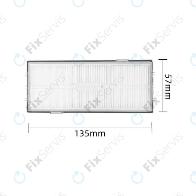 Xiaomi Roborock S7, S7+, S7 MaxV, S7 MaxV Ultra, S7 Pro Ultra, S8, S8+, S8 Pro Ultra, T7S Plus - Prachový Filter (2ks)