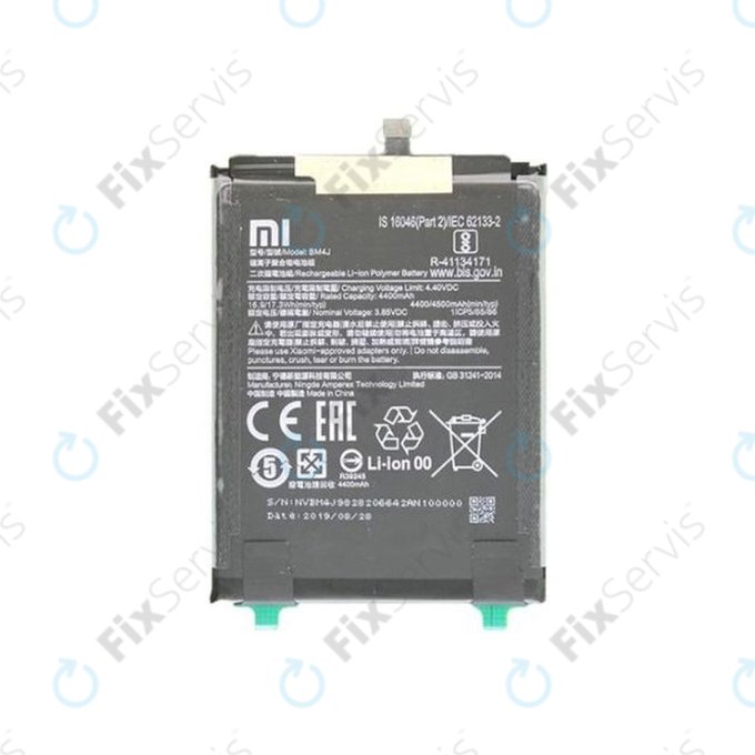 Xiaomi Redmi Note 8 Pro - Batéria BM4J 4500mAh - 46BM4JA030H8 Genuine Service Pack