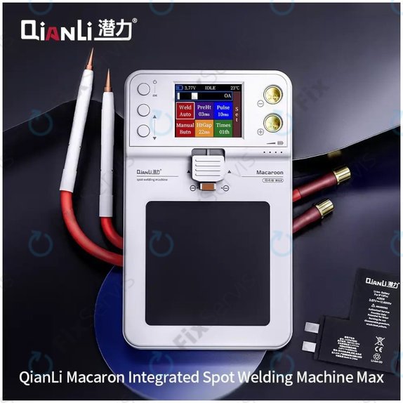 QianLi Macaron Max - Mikro Zváračka Batériových Flex Káblov (iPhone 11 - 14 Pro Max)