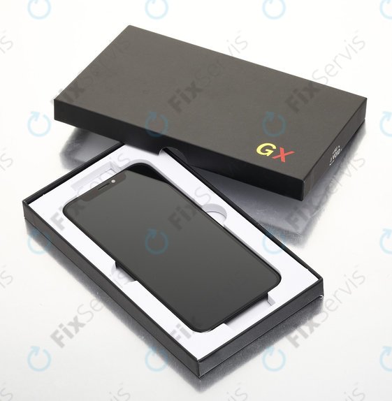 Displej Hard OLED pre iPhone 11 Pro Max, Dotykové sklo s rámom, FixPremium