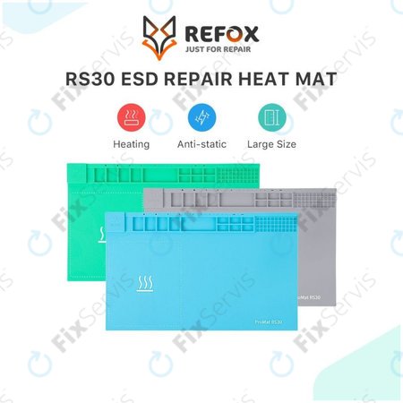 Refox ProMat RS30 - Tepelná Podložka pre Demontáž LCD Displejov - 45 x 28cm