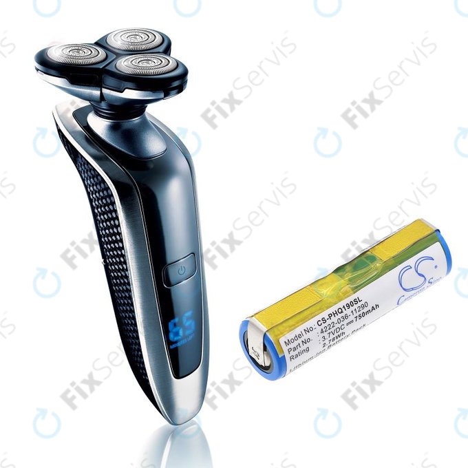 Batéria pre Philips 8895XL, 750mAh, Li-Ion, 3.7V, 036-11290, HQ