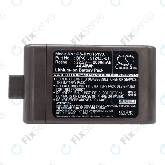 Dyson DC12, DC16 - Batéria BP-01, 912433-01 Li-Ion 22.2V 2000mAh HQ