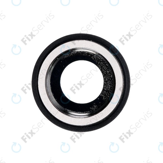 Apple iPhone XR - Sklíčko Kamery s Rámom (Black)