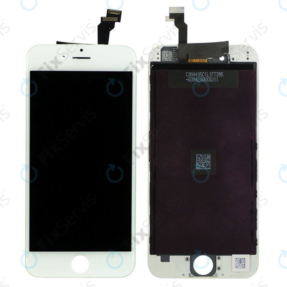 Displej pre iPhone 6, White, Dotykové sklo s rámom, Refurbished