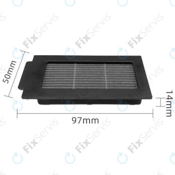 HEPA filter, 2 ks pre Ecovacs Deebot T50 Omni, T50 Pro Omni, T50 Max, T50 Max Pro Omni