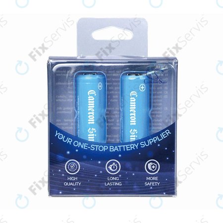 Batéria 14430 s montážnymi plieškami, 650mAh, Li-Ion, 3.7V, HQ