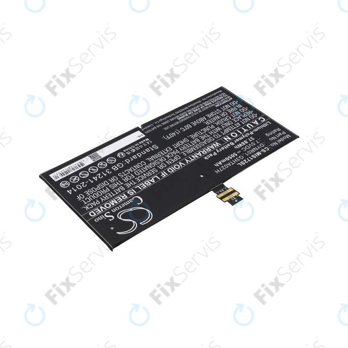 Batéria pre Microsoft Surface Pro 4, 5050mAh, Li-Pol, 7.5V, DYNR01, HQ