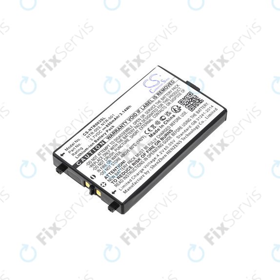 Batéria pre Nintendo, 850mAh, Li-Ion, 3.7V, NTR-003, HQ