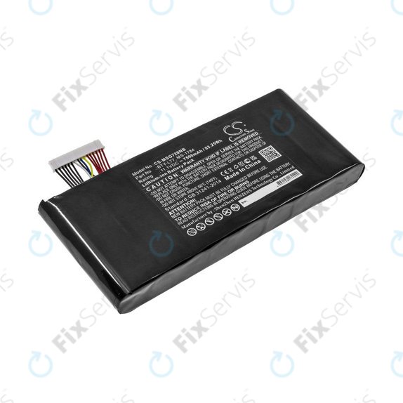 Batéria pre MSI GT72, MSI WT72, 7500mAh, Li-Ion, 11.1V, BTY-L77, HQ